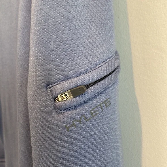 Hylete Mens Zip Front Hoodie - Picture 3 of 10